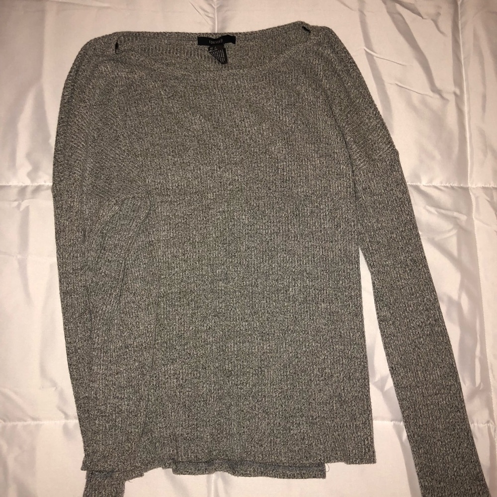 Forever 21 speckled long sleeve